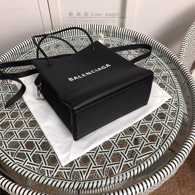 Balenciaga女包 巴黎世家迷你方形購物包 巴黎世家小牛皮手提袋  csbl1081